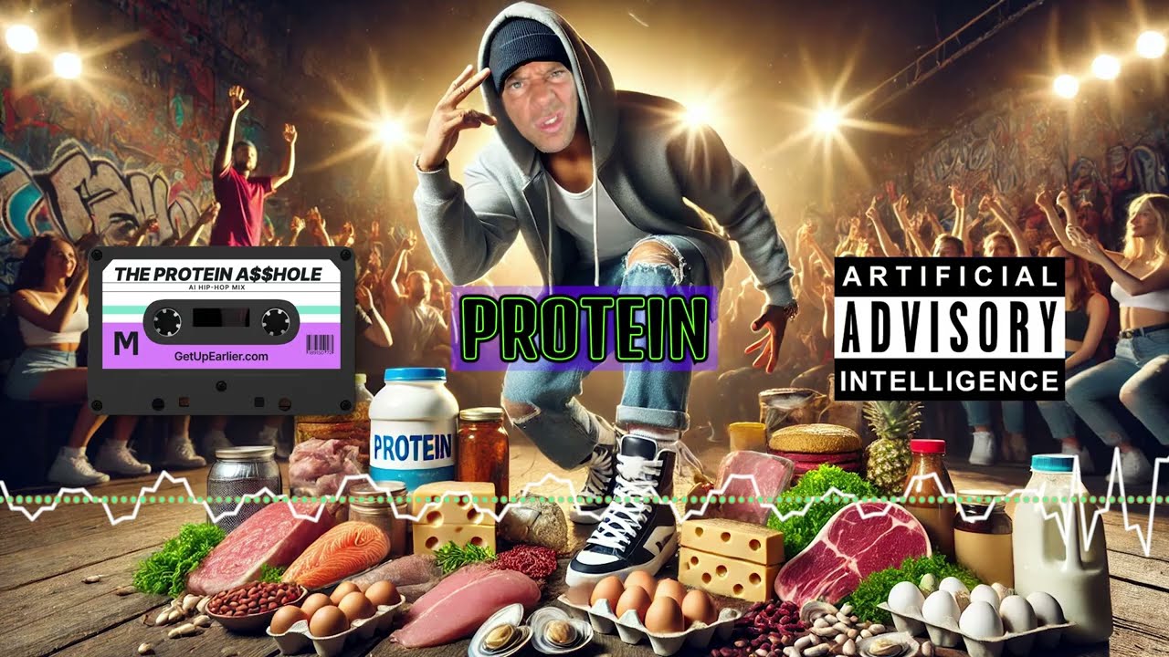 Featured image for “[AI Music] The Protein A$$hole – Sounds like Eminem (Insane!) #AI #Protein #eminem”